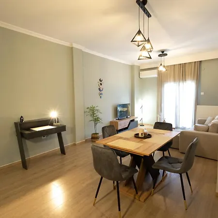 公寓 Sunny 85sqm Flat In The Centre Of Thessaloniki, Delfon 5 塞萨洛尼基