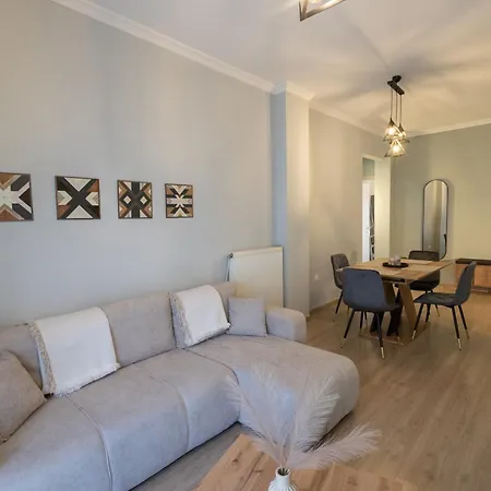 公寓 Sunny 85sqm Flat In The Centre Of Thessaloniki, Delfon 5 *